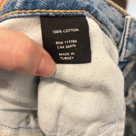 Rails The Atwater Slouchy Straight Distressed Jeans Size 27 - Picture 9 of 9